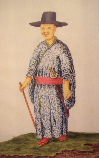 约 1656 年雅加达的日本基督徒，作者 Andries Beeckman 作者 安德斯·贝克曼