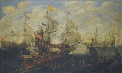 1571年10月7日，勒潘托战役 作者 安德斯·范·埃特维尔特