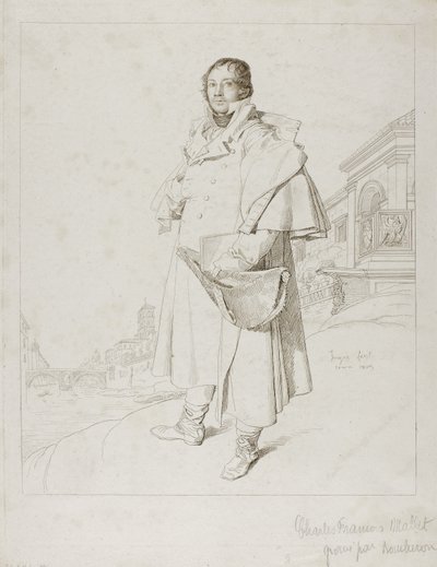查尔斯·弗朗索瓦·马莱（Charles Francois Mallet），约1809年 作者 安杰洛·布彻龙（Angelo Boucheron）