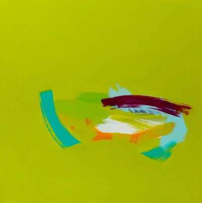 Harbour: St. Ives, 2013, acrylic on canvas 作者 安吉·肯伯（Angie Kenber）