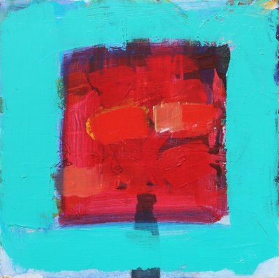 午夜，2021 年（丙烯酸画布） 作者 安吉·肯伯（Angie Kenber）