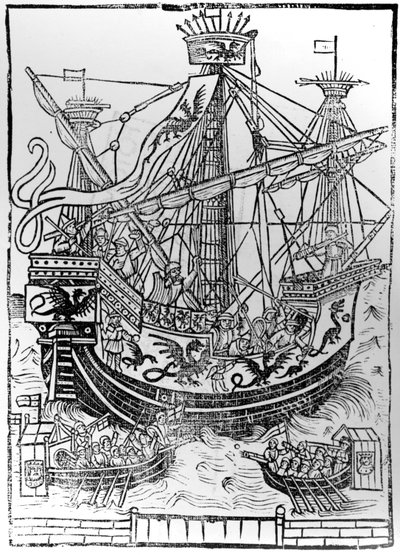 1515年，神圣罗马帝国皇帝查理五世在布鲁日的胜利到来 作者 盎格鲁法国学校