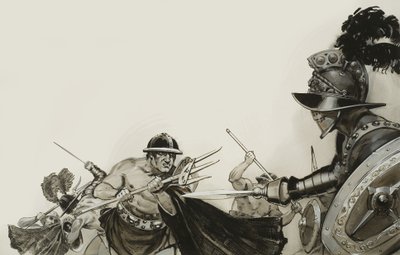 角斗士格斗 作者 安格斯·麦克布莱德