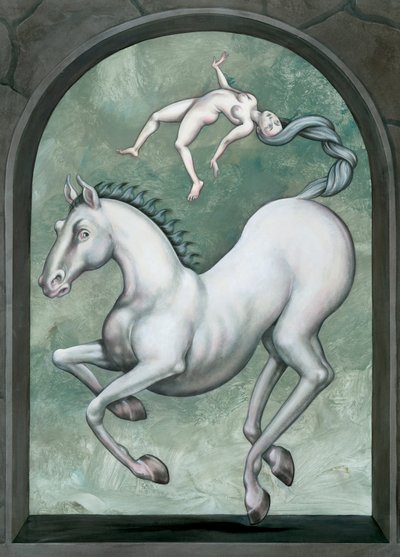 主人》，2012 年（插图板上的丙烯颜料） 作者 安妮塔昆兹
