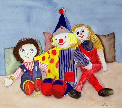 Tuffys Toys，1993（wc） 作者 安·罗伯森