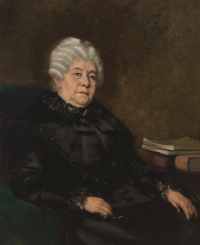 伊丽莎白-卡迪-斯坦顿，1889年。 作者 安娜·伊丽莎白·克鲁普克
