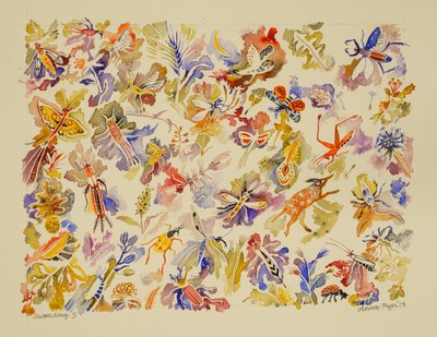 3 《天鹅之歌》，2023 年（水彩画） 作者 