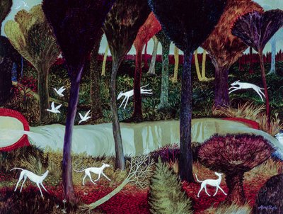 木板上的石膏，2005 年（丙烯酸） 作者 