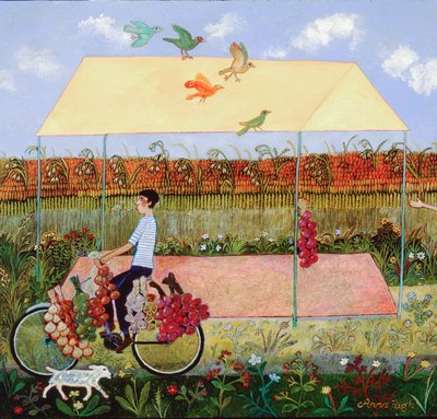 特别快递，2010 年（丙烯酸） 作者 