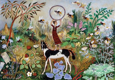 训练蜜蜂，2012 年（压克力） 作者 