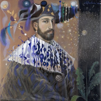 金牛座》，2006 年（比利时亚麻布油画） 作者 安娜尔·阿内莉亚·巴甫洛娃