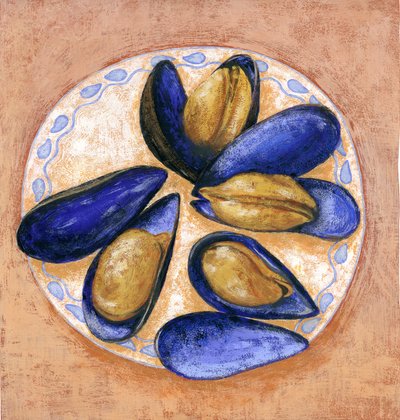 模具，2014 年（水粉画） 作者 安娜丽莎·摩洛哥