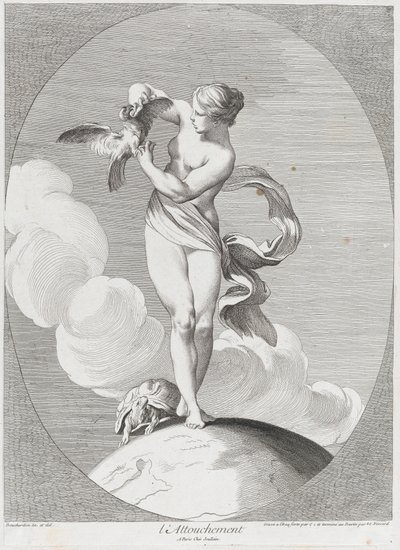 触摸，1730-65。创作者：Caylus, Anne-Claude-Philippe de, Etienne Fessard. 作者 安妮克劳德菲利普德凯勒斯，艾蒂安费萨德