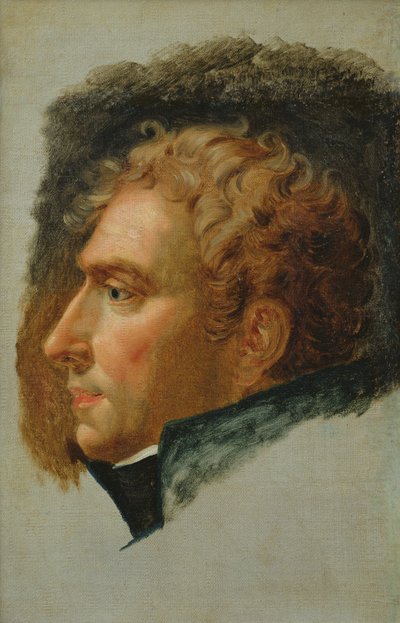 杜洛克画象，宫殿的大元帅 作者 Anne Louis Girodet de Roucy Trioson