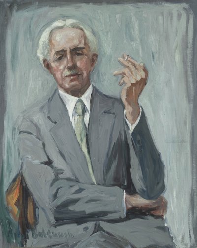 查尔斯-雷菲尔肖像，约 1938 年（布面油画） 作者 安妮·鲍尔多