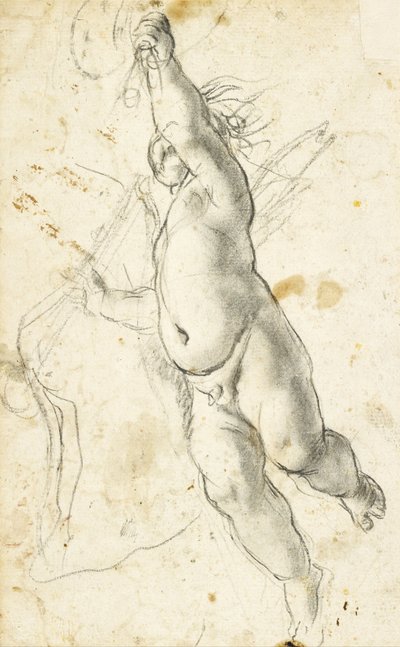飞行普托 作者 Annibale Carracci