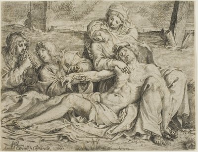 卡普拉罗拉的基督 作者 Annibale Carracci