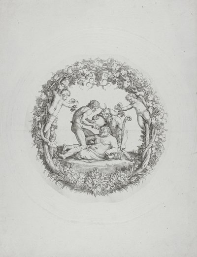 醉酒的西莱纳斯（"法尔内塞老千"） 作者 Annibale Carracci