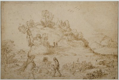 风景与人物 作者 Annibale Carracci