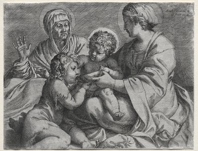 拿着碗的麦当娜 作者 Annibale Carracci