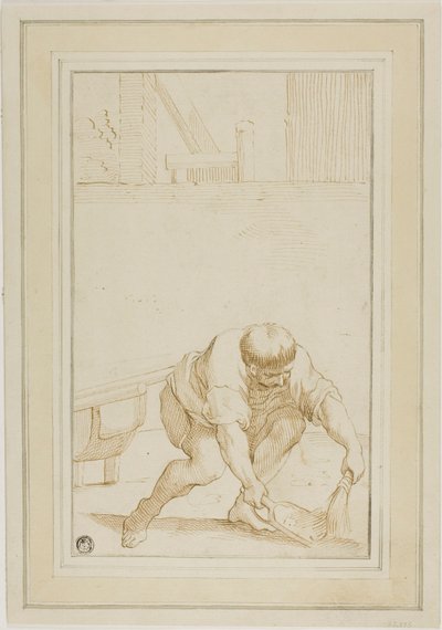 粪便收集器 作者 Annibale Carracci