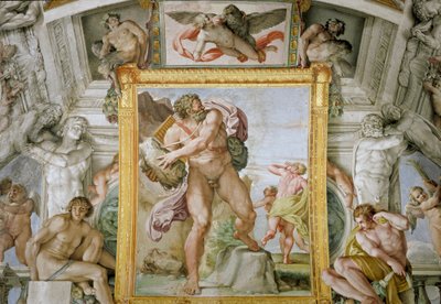 波吕斐摩斯和阿基斯（壁画 作者 Annibale Carracci