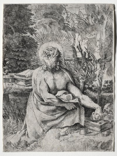 圣杰罗姆 作者 Annibale Carracci