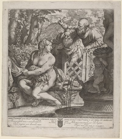苏珊娜和长老们 作者 Annibale Carracci