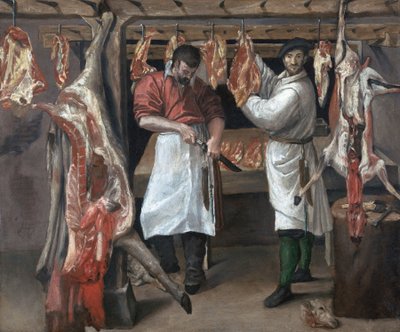 肉铺 作者 Annibale Carracci