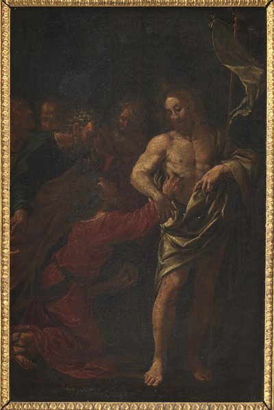 圣托马斯的不可思议 作者 Annibale Carracci