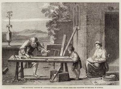 Raboteur 作者 Annibale Carracci