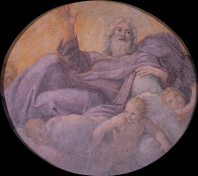 永恒的父亲，1604-1607年 作者 Annibale Carracci
