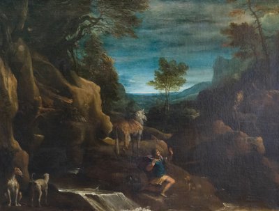 圣尤斯塔斯的愿景 作者 Annibale Carracci