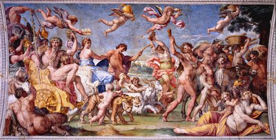 巴克斯和阿里阿德涅的胜利 作者 Annibale Carracci