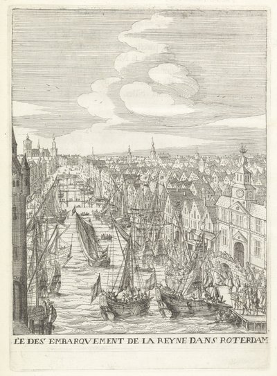 鹿特丹的玛丽亚-美第奇纪念馆
Le des embarquement de la reyne dans Roterdam（关于物品的标题）
Histoire de l