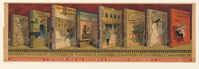 阿姆斯特丹 Holkema  Warendorf 出版社的海报 作者 乔斯。瓦斯迪亚斯公司