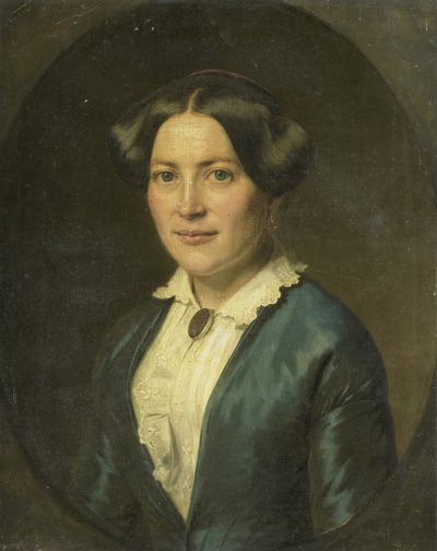 安娜-夏洛特-科普拉尔（Anna Charlotte Koppelaar，生于 1821 年）。1850 年起成为威廉-弗雷德里克-韦迈尔的妻子 作者 无名氏