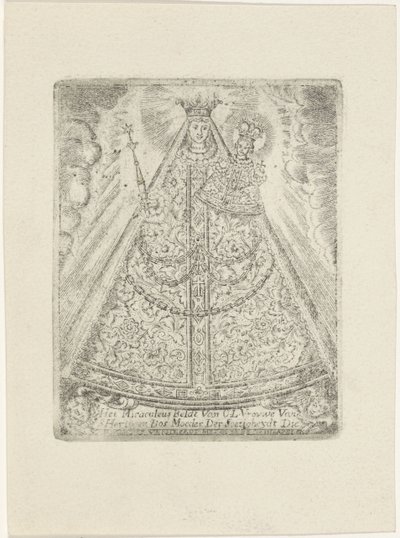 登博斯甜美女士的雕像 赫托根博斯圣母 Der Soetigheydt 圣母的神奇腰带 (...) 作者 无名氏