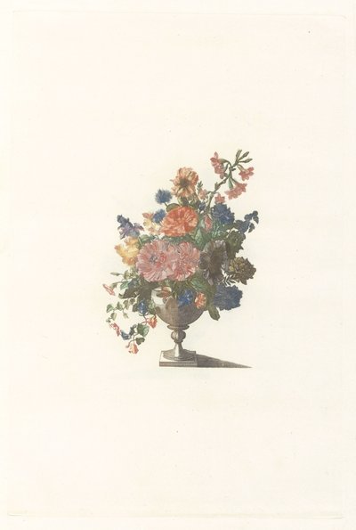 装有鲜花和干酪布的花瓶 作者 约翰·泰勒