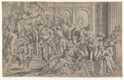 圣洛克斯施舍 作者 Annibale Carracci