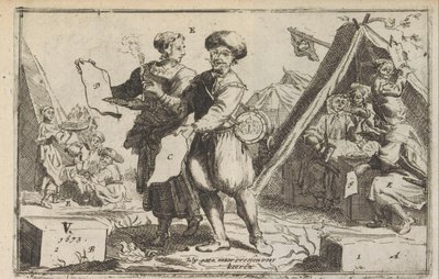 勇敢的巴达维亚人，1673 年
勇敢的巴塔维亚人/Le vaillans Bataviers（物品上的标题） 作者 匿名（可能）