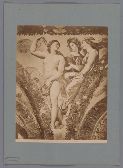 罗马法尔内西纳别墅 "Loggia di Psiche "壁画 "爱神与赛琪 "的摄影再现
罗马。爱神与赛琪法尔内西纳（物体上的标题） 作者 无名氏