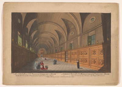 梵蒂冈图书馆画廊
罗马梵蒂冈图书馆新馆/La Galarie Nouvelle de la Bibliotheque Vaticane a Rome（标题见实物） 作者 Anonymous
