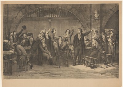 1793 年夺取吉伦丁（物品上的标题） 作者 约翰·德利夫德