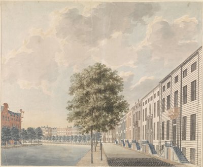 Spiegelstraat 附近的绅士运河景观 作者 无名氏