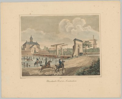 阿姆斯特丹 Utrechtsepoort 景观
阿姆斯特丹的 Utrechtse Poort（物体上的标题）
阿姆斯特丹六大城门景观。1st Cahier（系列标题） 作者 Desguerrois and Co.