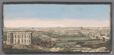 从天文台俯瞰的巴黎城市景观
Vuë générale de la ville de Paris, prise de la hauteur de l