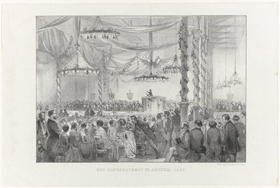 阿纳姆歌手节，1847 年（标题见实物） 作者 无名氏