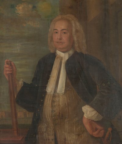约翰内斯-特登斯（1741-1743 年）
荷兰东印度公司总督约翰内斯-泰登斯肖像 作者 无名氏