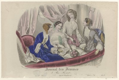 女性杂志》，1840-1851 年，第 1639 插页 作者 安娜伊斯·科林·托杜兹